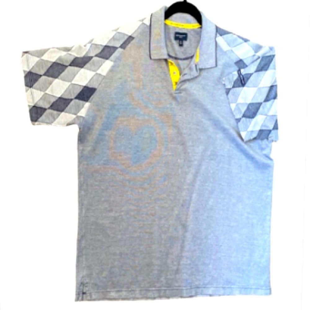 Burberry Golf Italian Made Polo Size XL